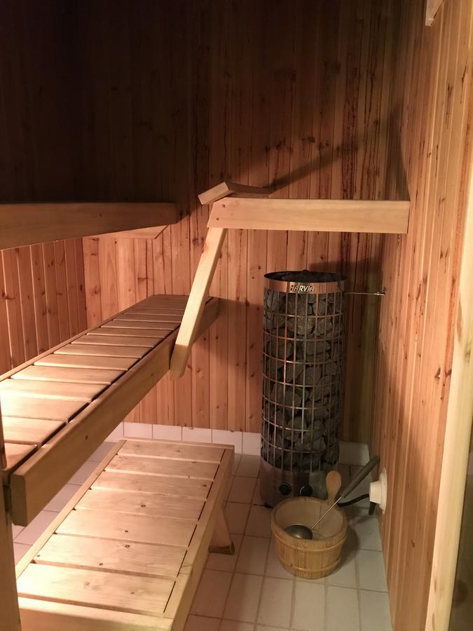 Tervakosken Tervaniemi Hirsimokki & Oma Sauna Tervakoski Exterior foto